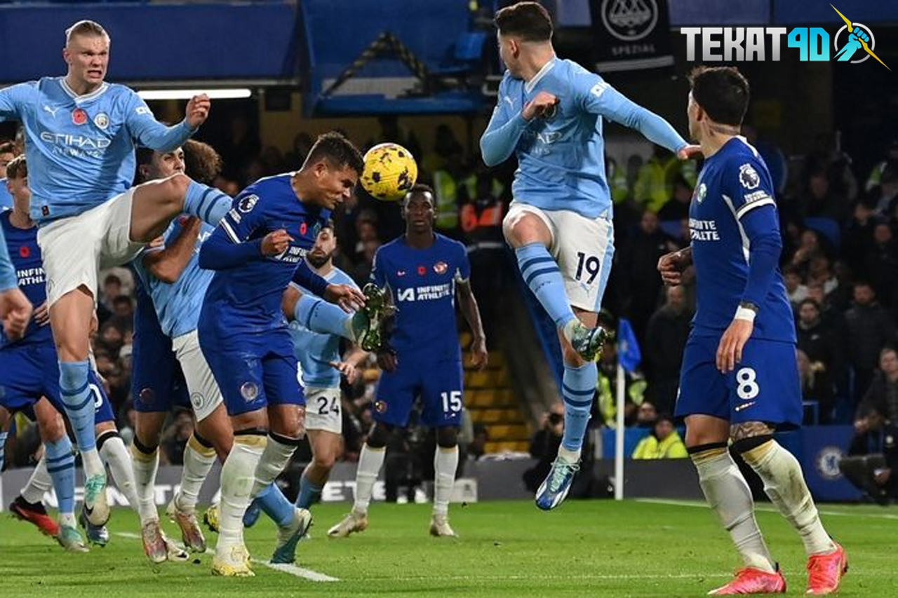 Hasil Liga Inggris - Lewat Drama 8 Gol, Chelsea Imbangi Perlawanan Man City